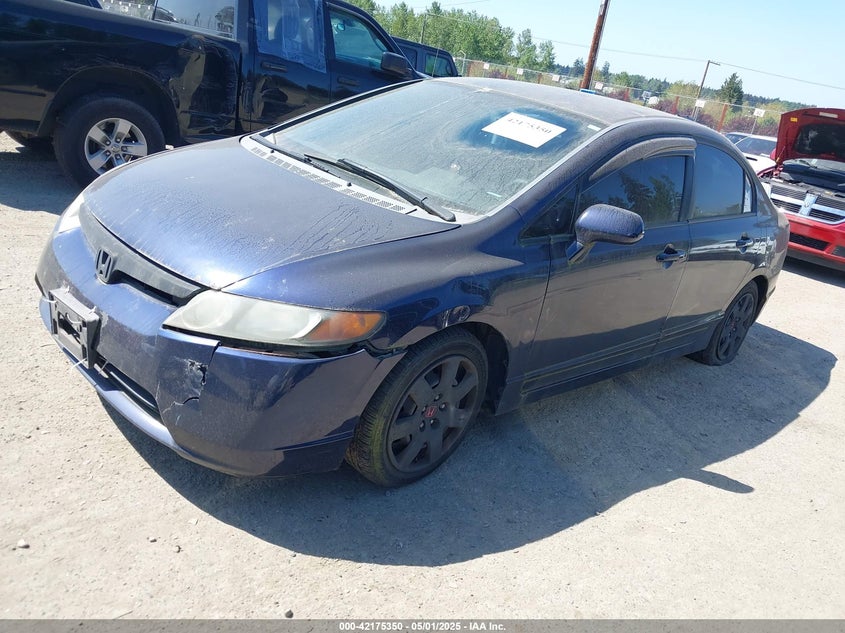 2007 HONDA CIVIC VIN: 1HGFA15557L105046