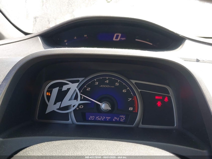 2007 HONDA CIVIC VIN: 1HGFA15557L105046