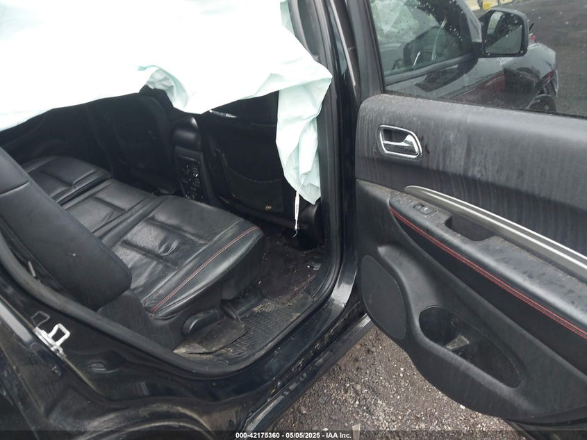 2017 DODGE DURANGO VIN: 1C4SDJCTXHC878876
