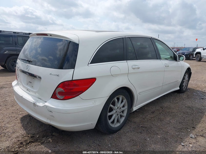 2007 MERCEDES-BENZ R 350 VIN: 4JGCB65E97A051365