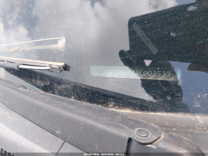 2010 Honda Accord Crosstour Ex-L VIN: 5J6TF2H52AL003533 Lot: 42175634