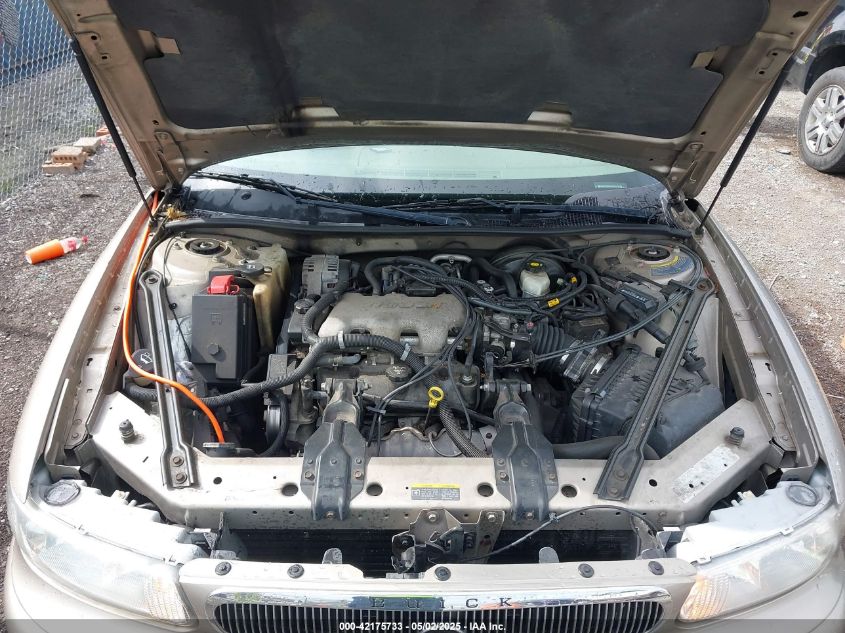 2003 Buick Century Custom VIN: 2G4WS52J631103287 Lot: 42175733