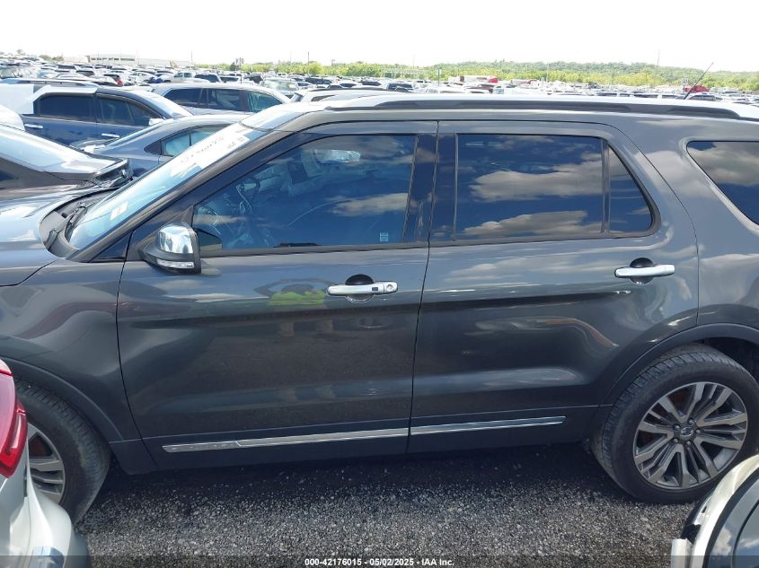 2018 Ford Explorer Platinum VIN: 1FM5K8HT5JGB29692 Lot: 42176015