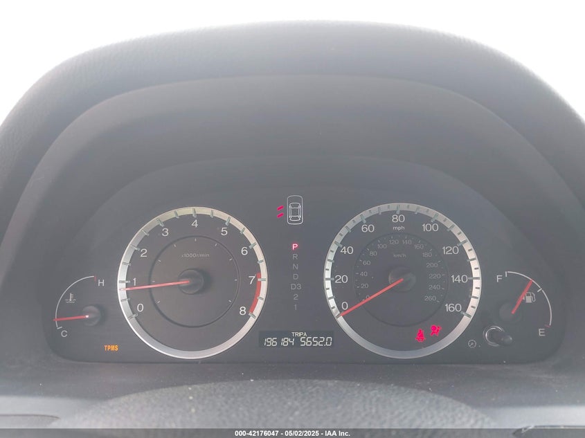 2009 HONDA ACCORD VIN: 5KBCP36899B002594