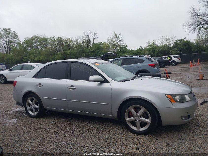 2006 Hyundai Sonata Gls V6/Lx V6 VIN: 5NPEU46F76H026619 Lot: 43913033