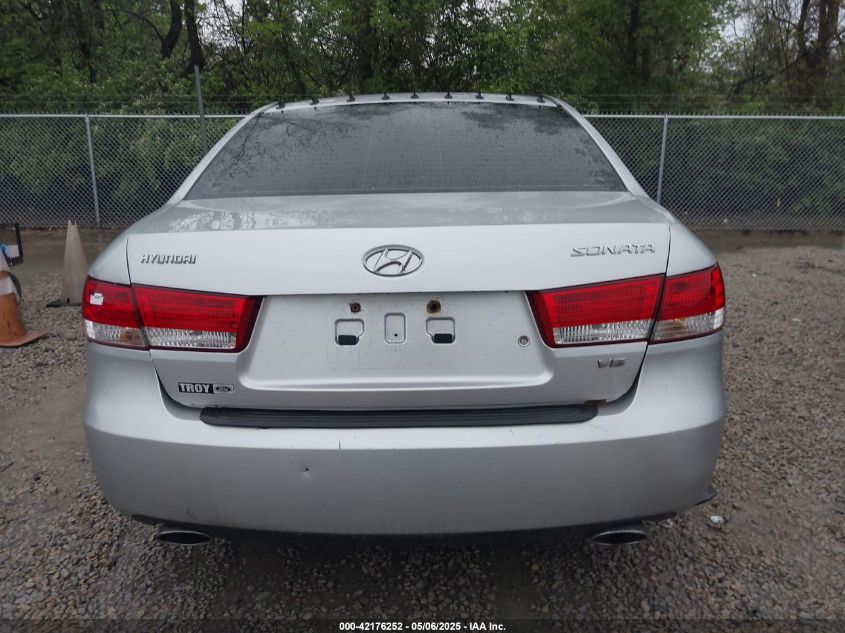 2006 Hyundai Sonata Gls V6/Lx V6 VIN: 5NPEU46F76H026619 Lot: 43913033