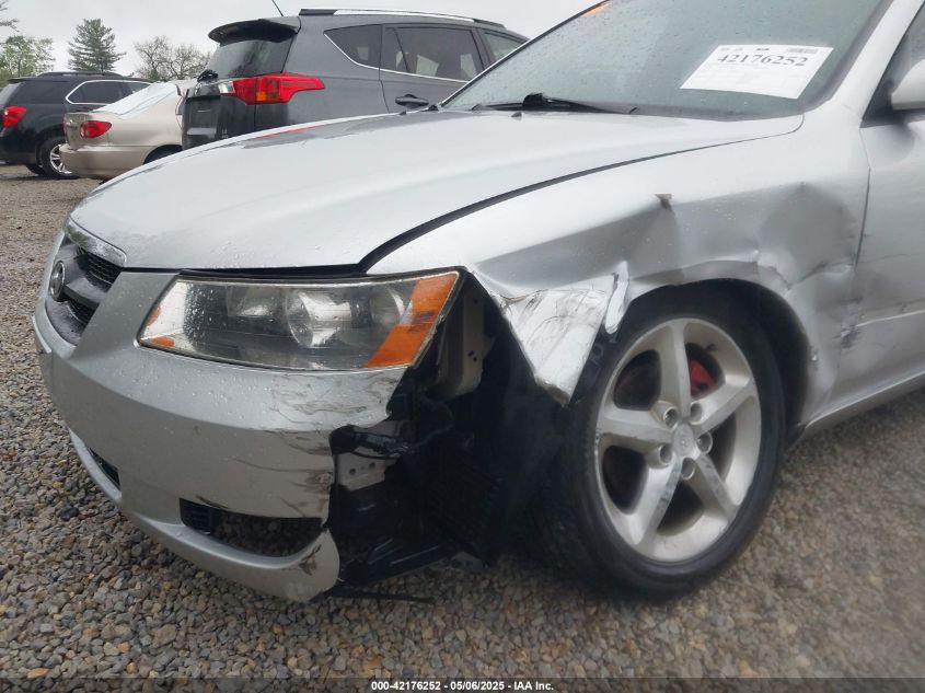 2006 Hyundai Sonata Gls V6/Lx V6 VIN: 5NPEU46F76H026619 Lot: 43913033