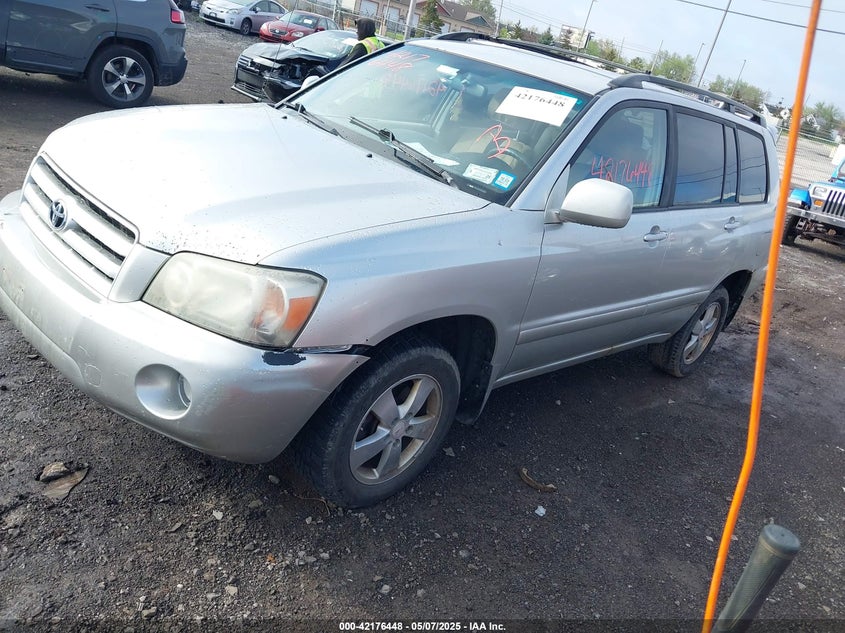 2007 TOYOTA HIGHLANDER VIN: JTEGD21A670168804