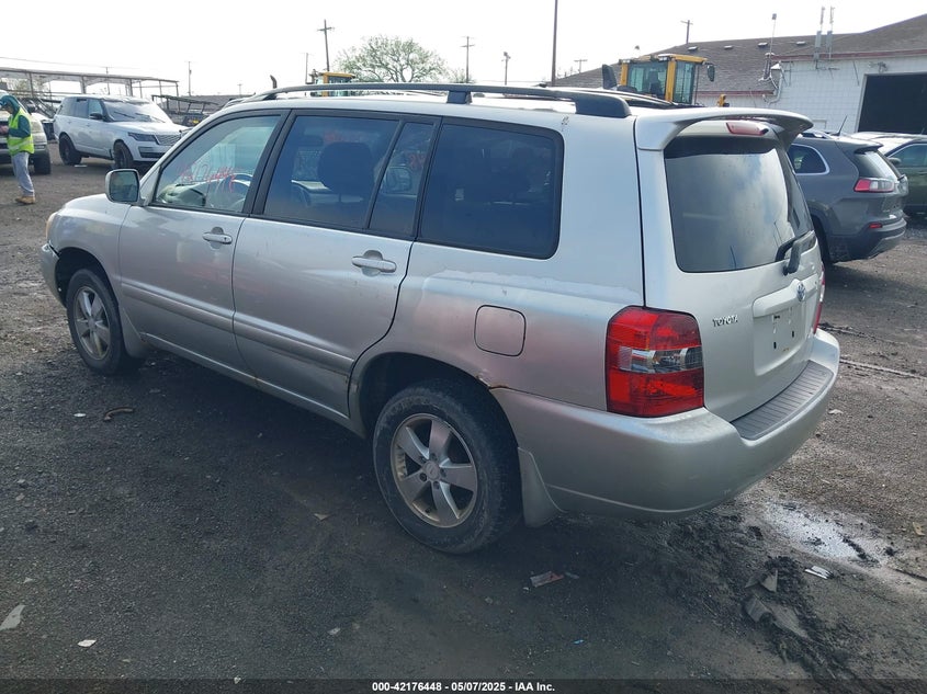 2007 TOYOTA HIGHLANDER VIN: JTEGD21A670168804
