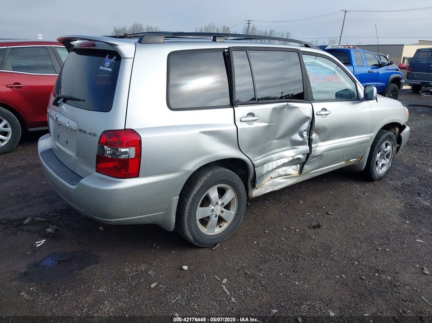 2007 TOYOTA HIGHLANDER VIN: JTEGD21A670168804