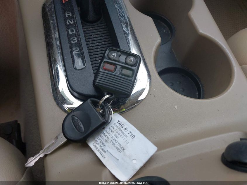 2007 Ford Explorer Limited VIN: 1FMEU75897UBB7710 Lot: 42176489