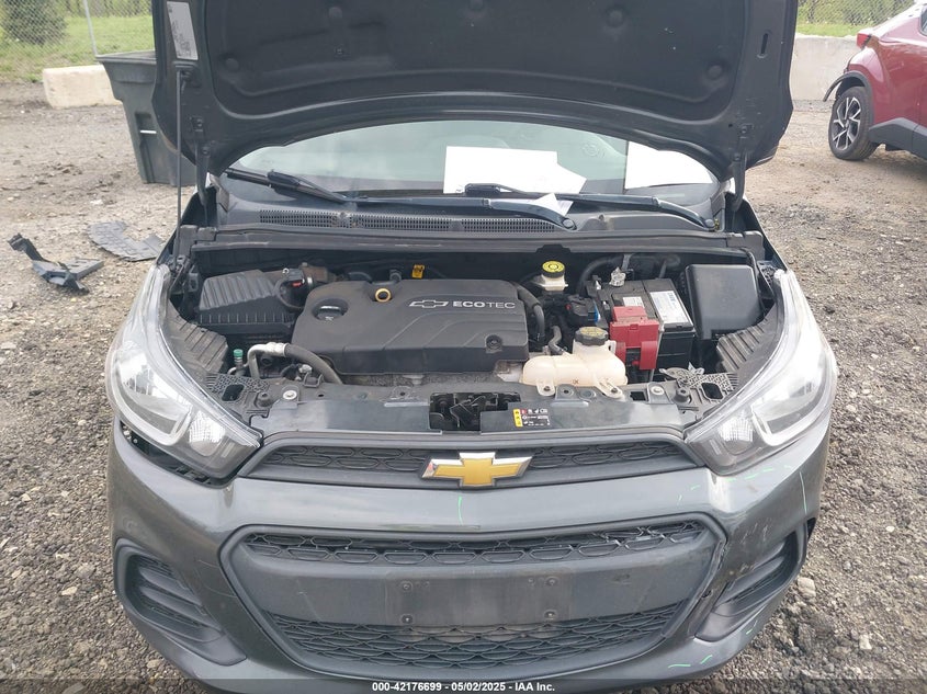 2017 CHEVROLET SPARK VIN: KL8CB6SA1HC830411