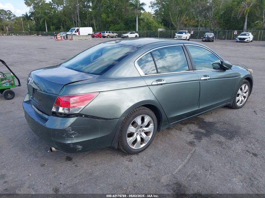 2008 HONDA ACCORD VIN: 1HGCP26878A065789
