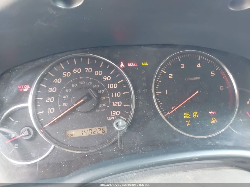 2003 Lexus Gx 470 VIN: JTJBT20X530002434 Lot: 42176772