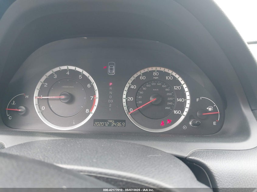 2008 HONDA ACCORD VIN: 1HGCP26348A126455