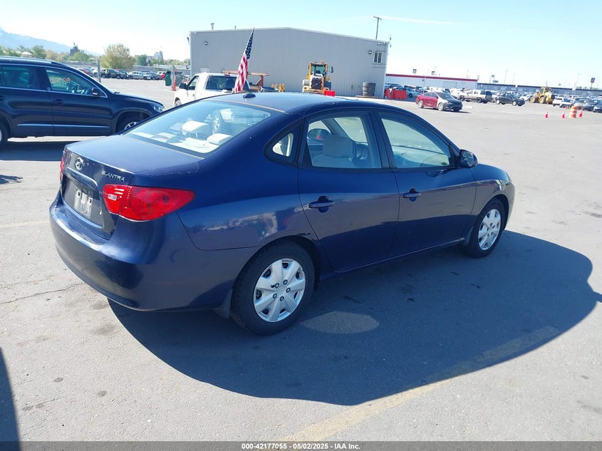 2008 HYUNDAI ELANTRA VIN: KMHDU46D18U295424