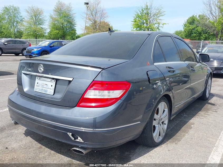 2009 MERCEDES-BENZ C 300 VIN: WDDGF81X89R061439