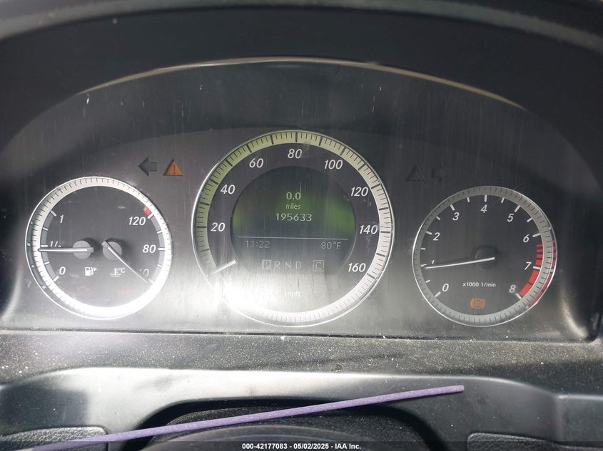 2009 MERCEDES-BENZ C 300 VIN: WDDGF81X89R061439