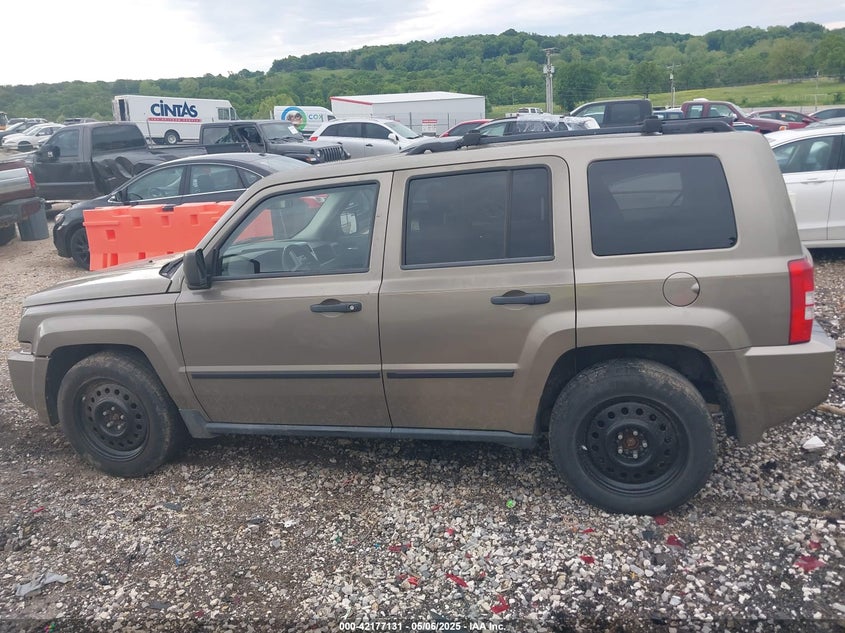 2008 JEEP PATRIOT VIN: 1J8FF28WX8D681472