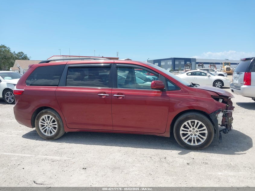 2016 Toyota Sienna Xle 8 Passenger VIN: 5TDYK3DC7GS716470 Lot: 42177176