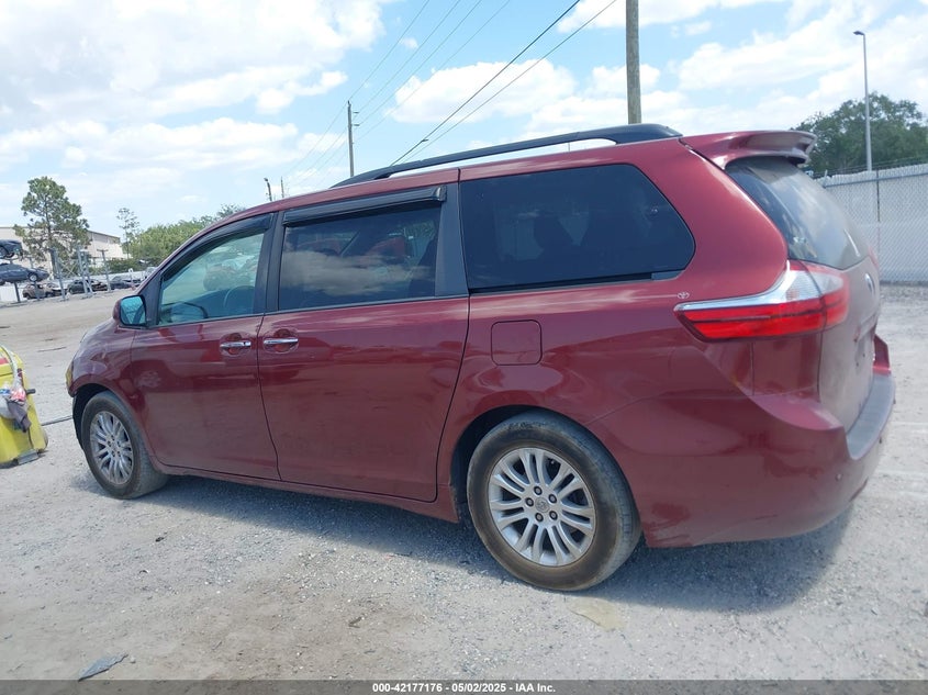 2016 Toyota Sienna Xle 8 Passenger VIN: 5TDYK3DC7GS716470 Lot: 42177176
