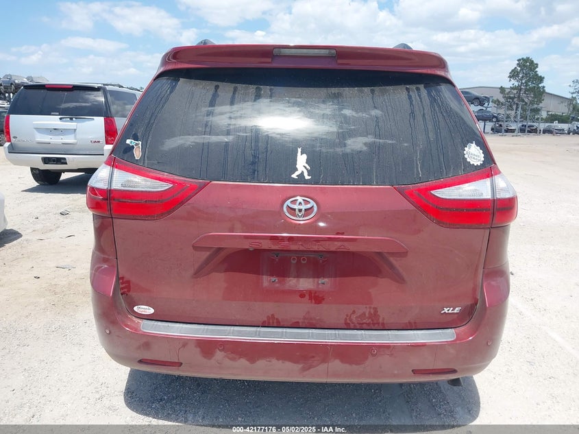 2016 Toyota Sienna Xle 8 Passenger VIN: 5TDYK3DC7GS716470 Lot: 42177176