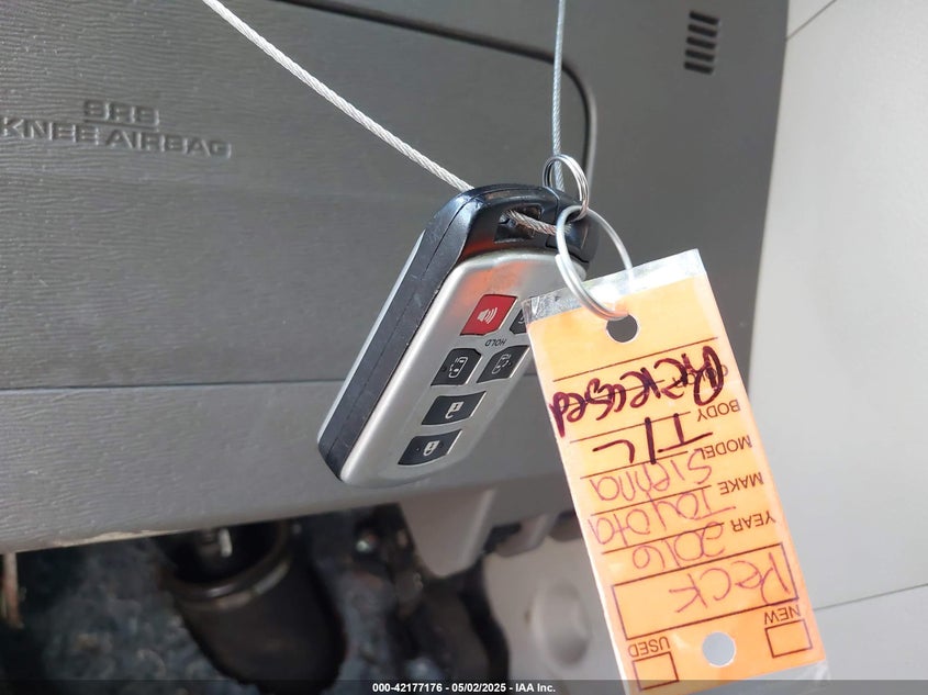 2016 Toyota Sienna Xle 8 Passenger VIN: 5TDYK3DC7GS716470 Lot: 42177176