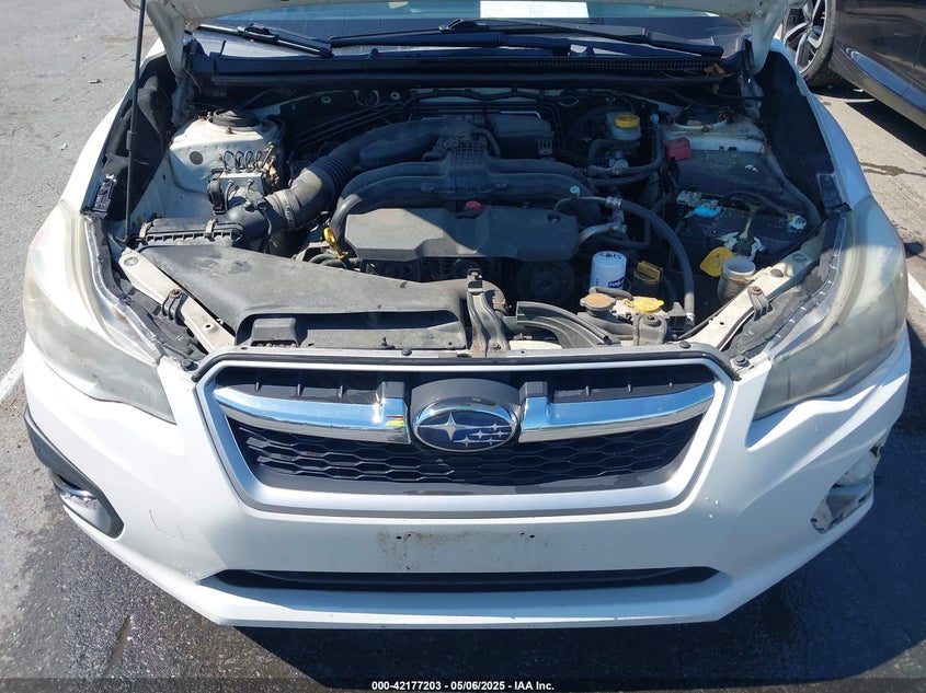 2013 SUBARU IMPREZA VIN: JF1GPAK63DH208839
