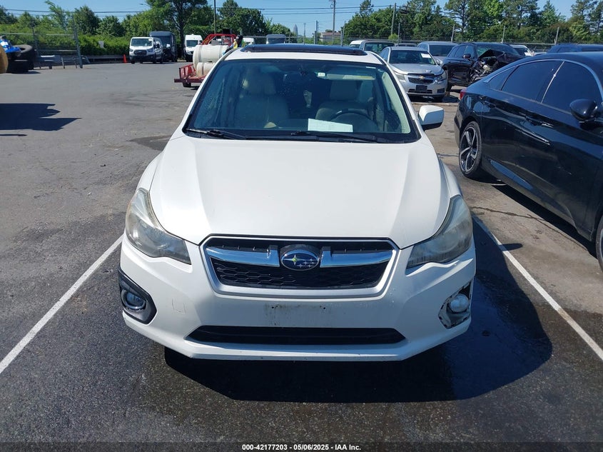 2013 SUBARU IMPREZA VIN: JF1GPAK63DH208839