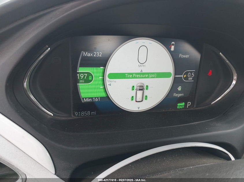 2017 CHEVROLET BOLT EV VIN: 1G1FX6S02H4156141