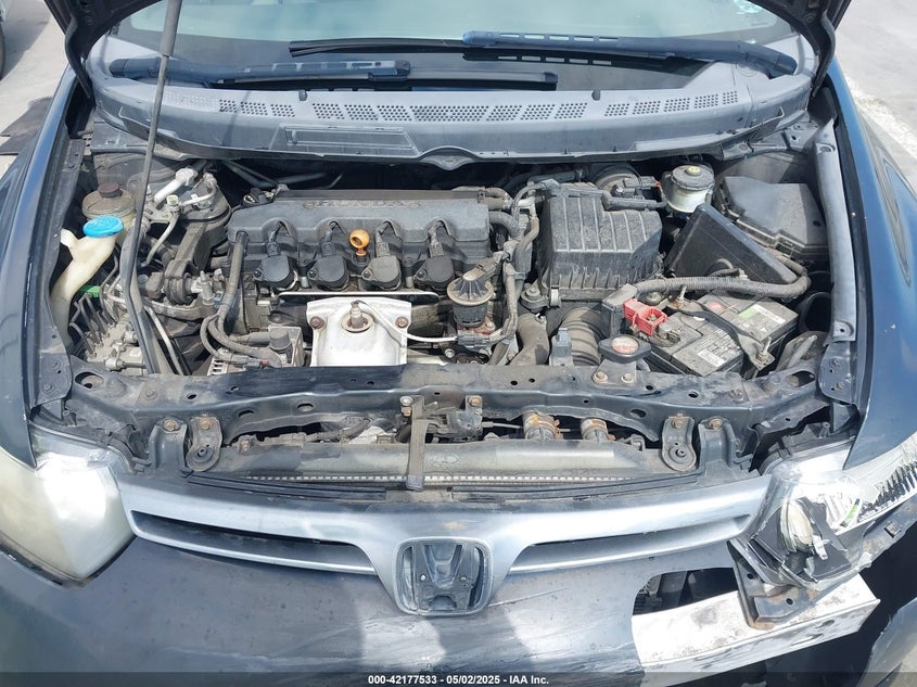 2008 HONDA CIVIC VIN: 2HGFG12618H539684
