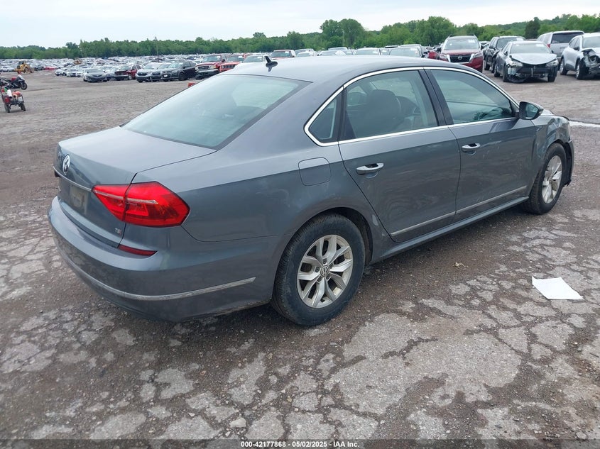2016 VOLKSWAGEN PASSAT VIN: 1VWAT7A3XGC031856