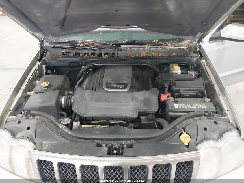 2006 Jeep Grand Cherokee Overland VIN: 1J8HR68276C258887 Lot: 42178112