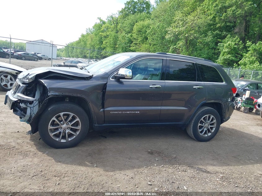 2016 JEEP GRAND CHEROKEE VIN: 1C4RJFBGXGC499237