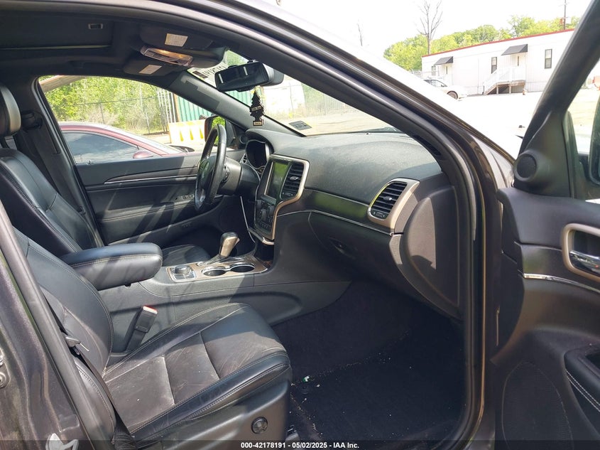 2016 JEEP GRAND CHEROKEE VIN: 1C4RJFBGXGC499237