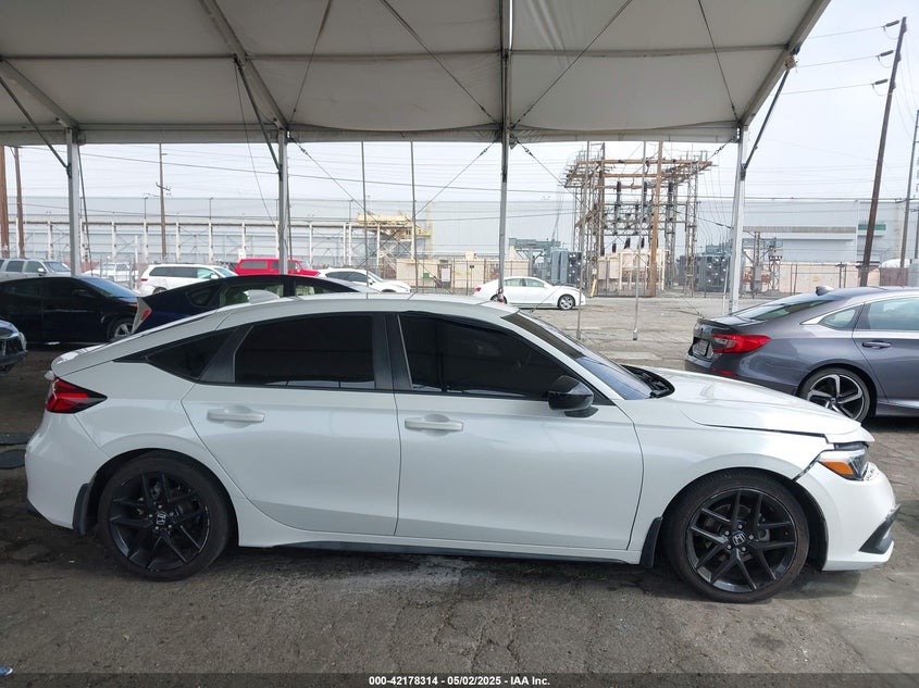 VIN 19XFL2H89NE007311 2022 HONDA CIVIC SPORT