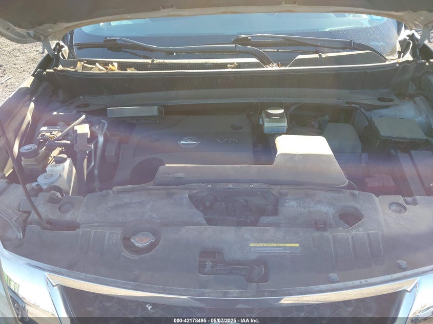 2013 NISSAN PATHFINDER S/SV/SL/PLATINUM - 5N1AR2MM5DC676687