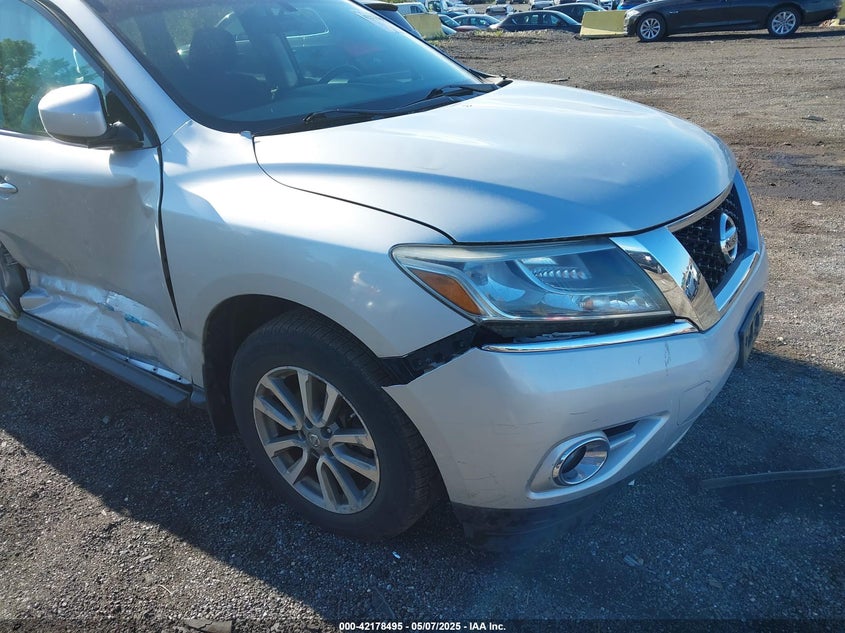 2013 NISSAN PATHFINDER S/SV/SL/PLATINUM - 5N1AR2MM5DC676687