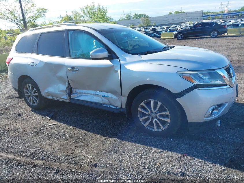 2013 NISSAN PATHFINDER S/SV/SL/PLATINUM - 5N1AR2MM5DC676687
