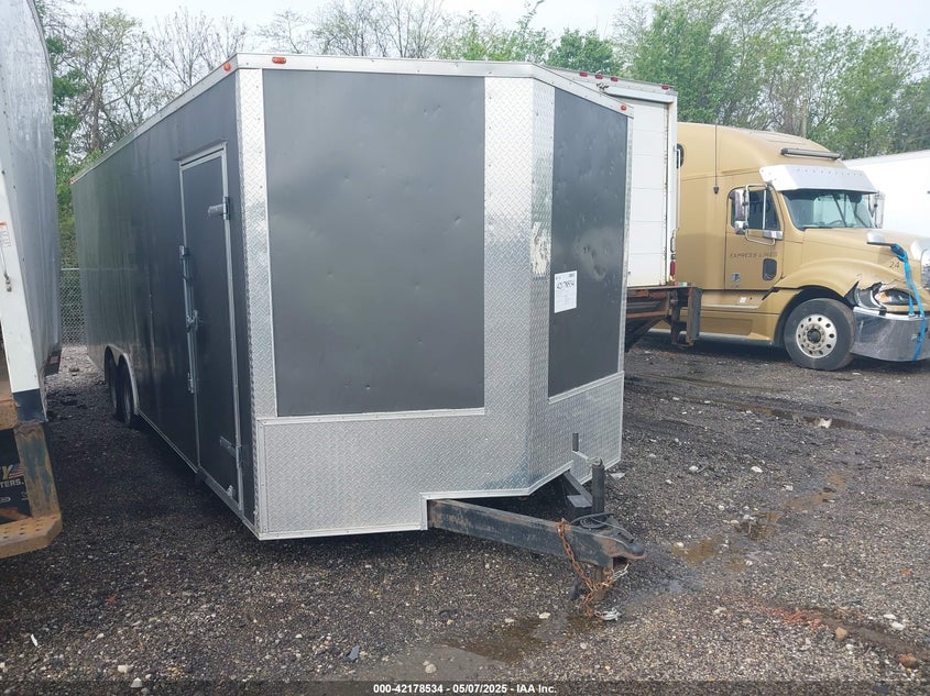 2021 EAGLE CARGO TRAILERS 8.5X24TA2  (VIN: 7FWBE2420M1013944)