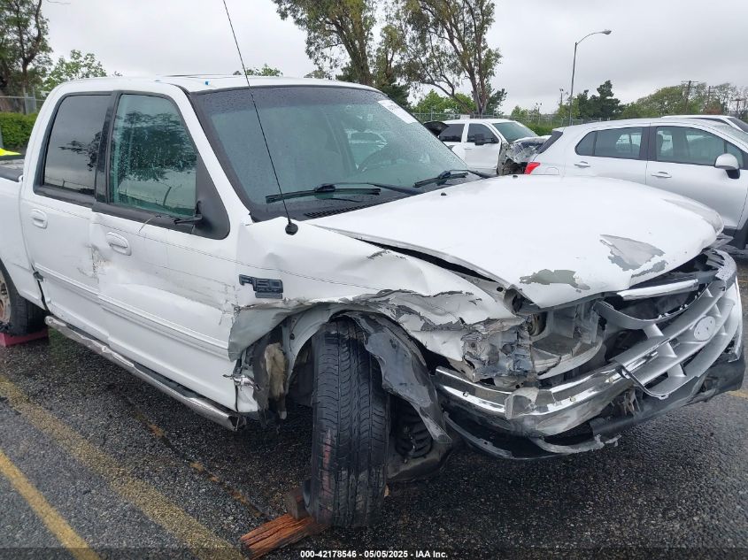 2002 Ford F-150 Lariat/Xlt VIN: 1FTRW07L32KE19134 Lot: 42178546