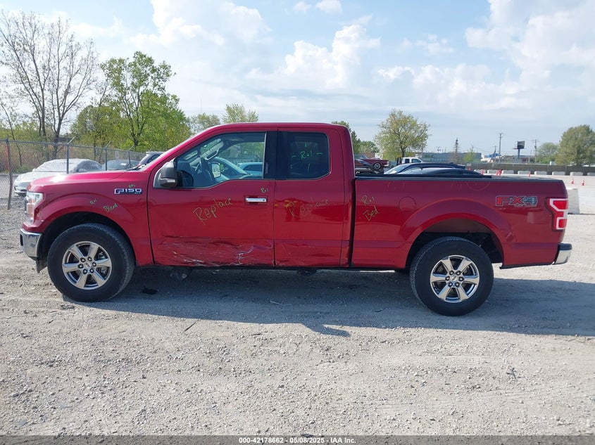 2018 FORD F-150 VIN: 1FTFX1E53JFA58683