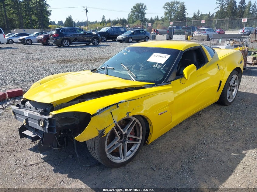2007 CHEVROLET CORVETTE VIN: 1G1YY26E275125565