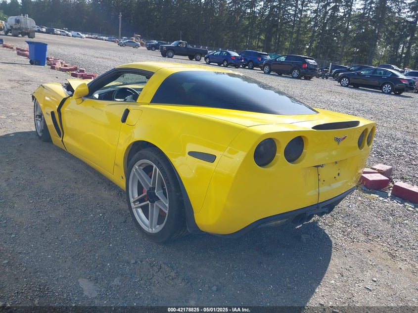 2007 CHEVROLET CORVETTE VIN: 1G1YY26E275125565