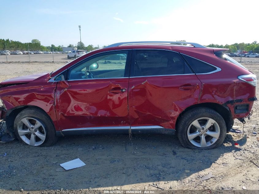 2010 Lexus Rx 350 VIN: 2T2BK1BA5AC055075 Lot: 43239243