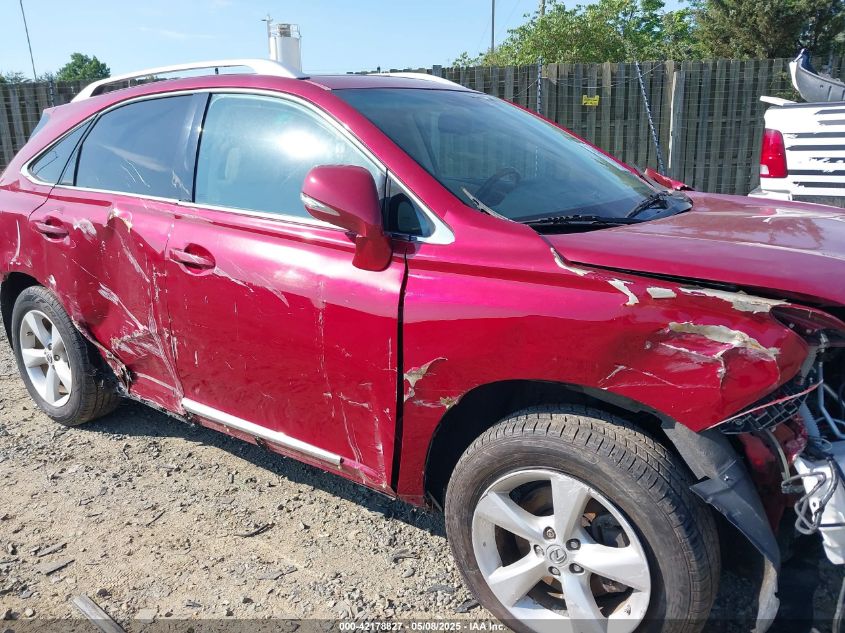 2010 Lexus Rx 350 VIN: 2T2BK1BA5AC055075 Lot: 43239243