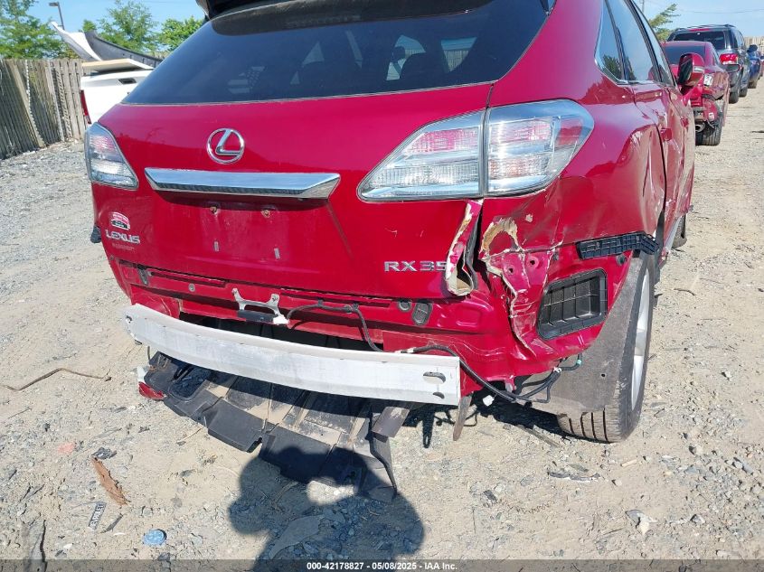2010 Lexus Rx 350 VIN: 2T2BK1BA5AC055075 Lot: 43239243