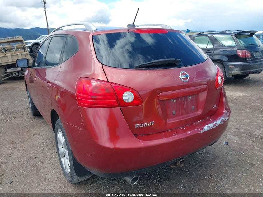 2008 NISSAN ROGUE VIN: JN8AS58T08W023351