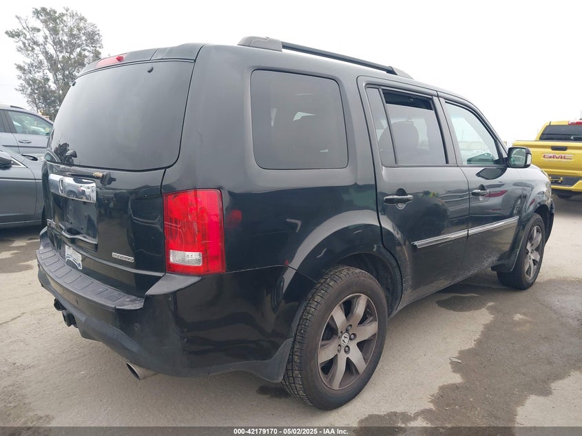 Vin: 5fnyf3h93eb007703, lot: 42671112, honda pilot touring 20144