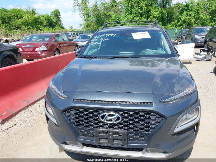 2021 Hyundai Kona Sel Plus VIN: KM8K6CAA9MU676134 Lot: 42179194